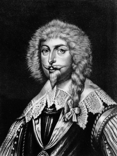Sir Edward Sackville (1591-1652) 4th Earl of Dorset, illustration from 